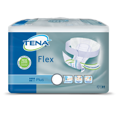 TENA Flex Plus giorno S. Cartone da 3 buste per 30 Pz.