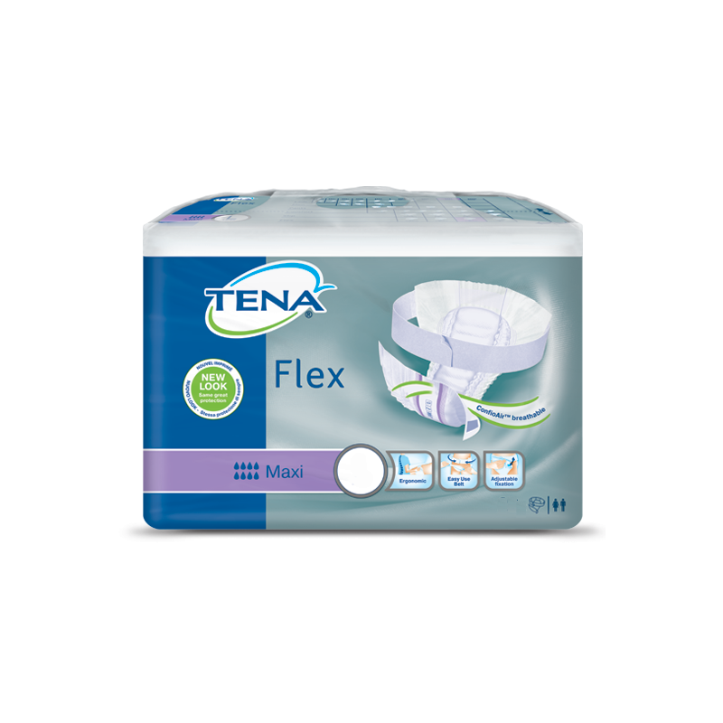 TENA Flex Maxi notte S. Cartone da 3 buste per 22 Pz.