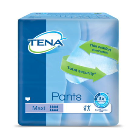 TENA Pants Maxi M. Cartone da 4 buste per 10 Pz.