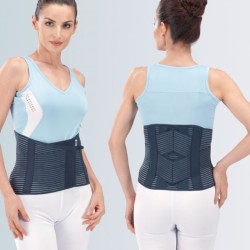 Corsetto in tessuto millerighe elastico Flexò